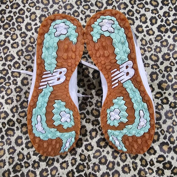 Women’s New Balance White Fresh Foam Golf Sneaker Size 7 - Picture 7 of 10